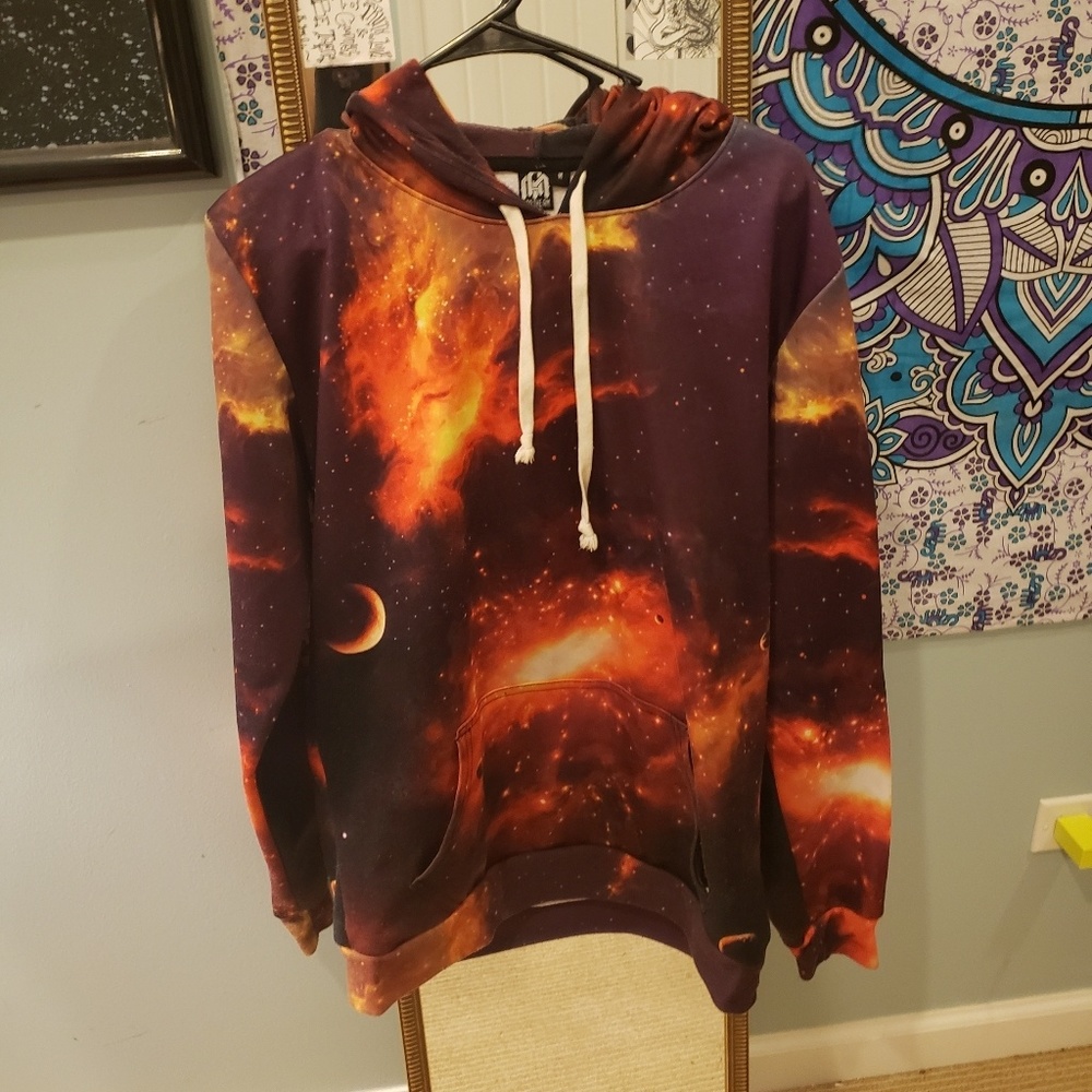 Into the AM Galaxy Hoodie